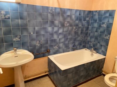 Chantier ro avant salle de bain